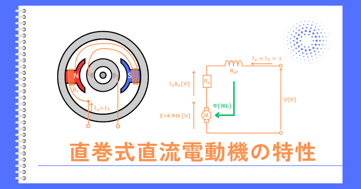 直巻式直流電動機